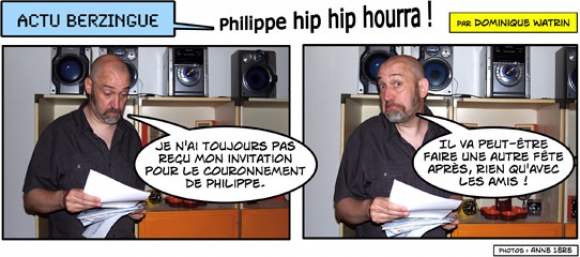 Philippe hip  hip hourra !