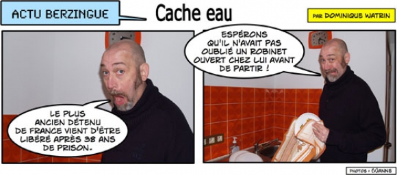 Cache eau