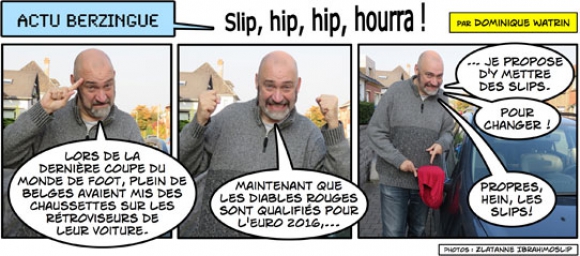 Slip, hip, hip, hourra !